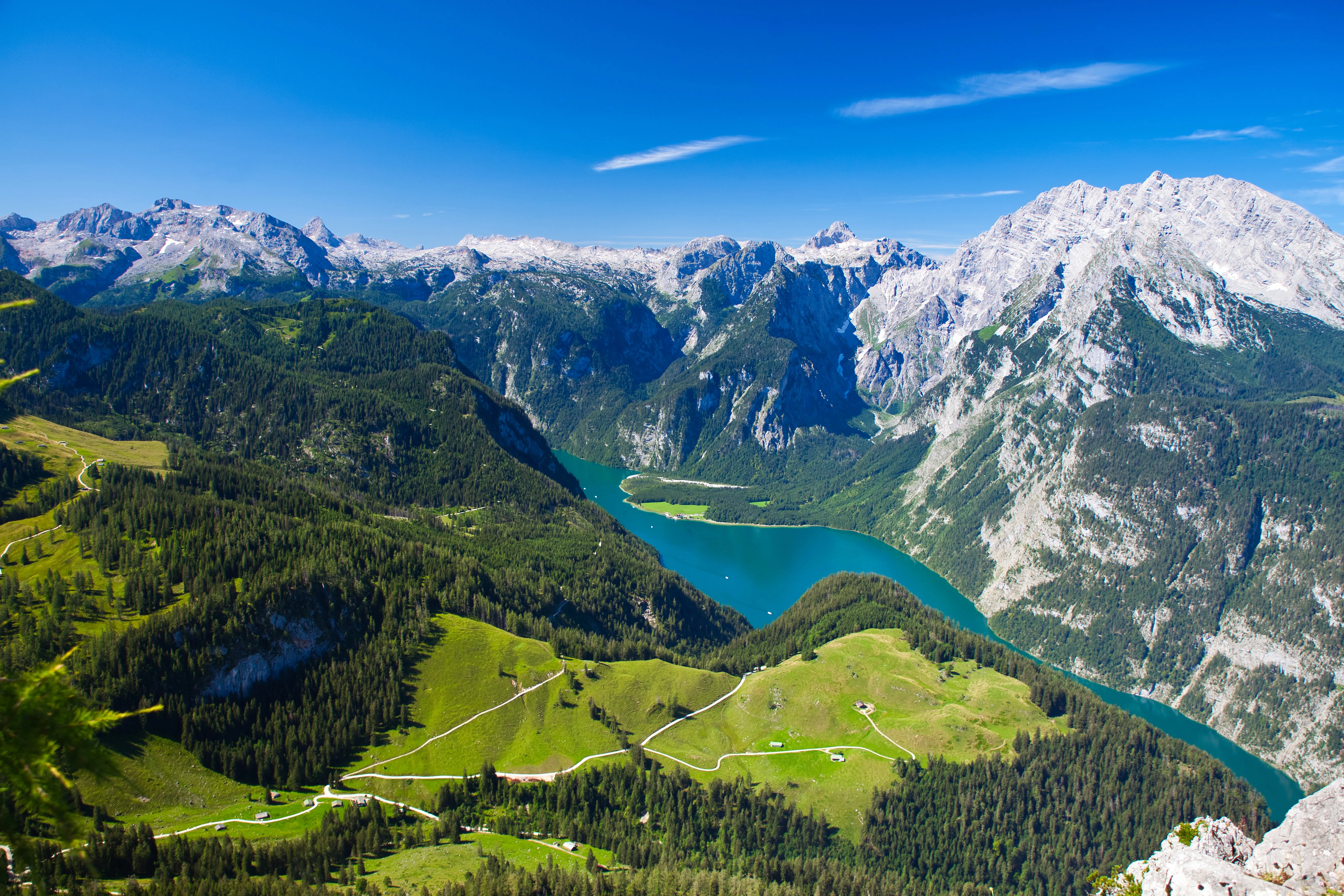 Königssee von oben — Berchtesgadener Land